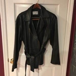 Woman’s leather jacket